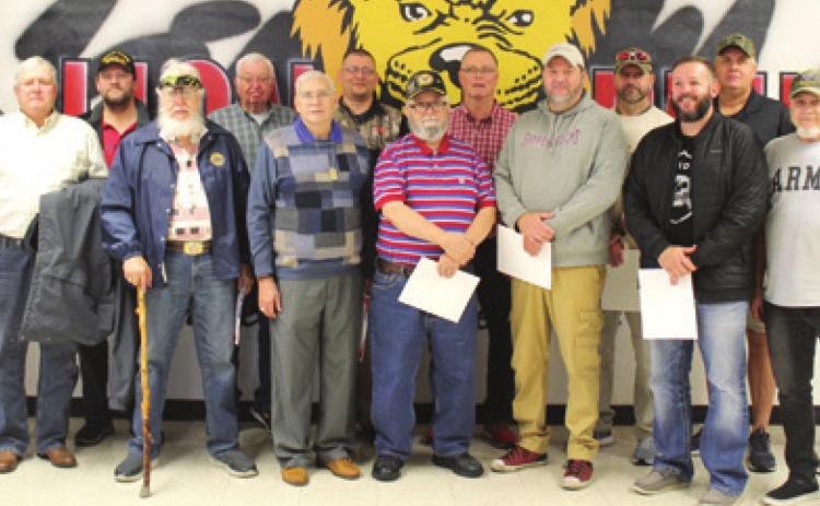 Baxter Springs High School recognizes those who served