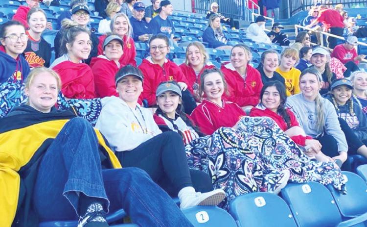 The Lady Titan Softball Team spent the final weekend of spring break