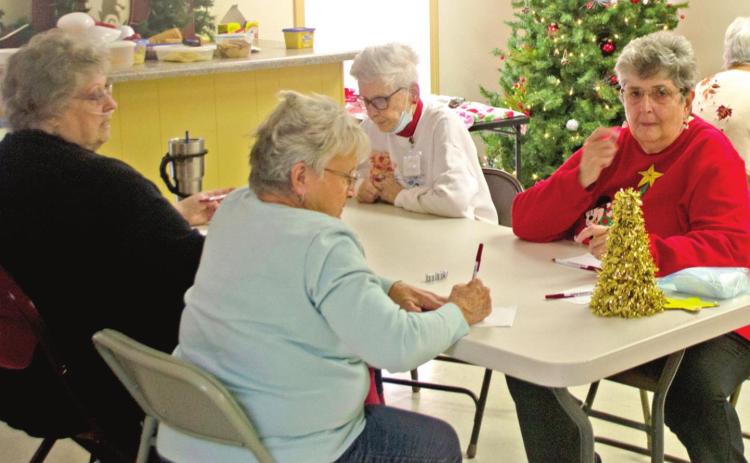 Bunco games continue each Tuesday at Hospitality Center
