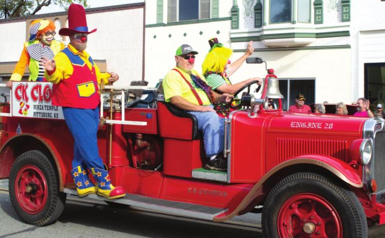 Columbus Day Festival parade features unique entries
