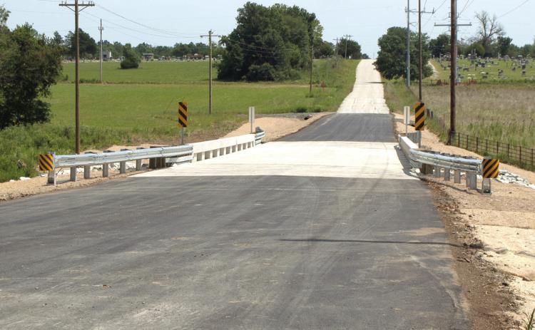 The new bridge is now open on Wyandotte Street east of US 69 highway