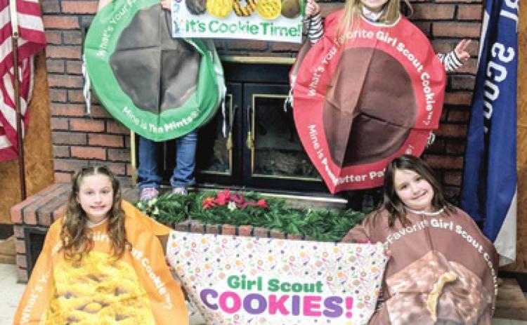 Girl Scout cookie time is here