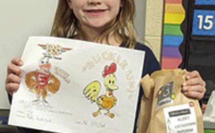 Park Elementary first grade classes have coloring contest