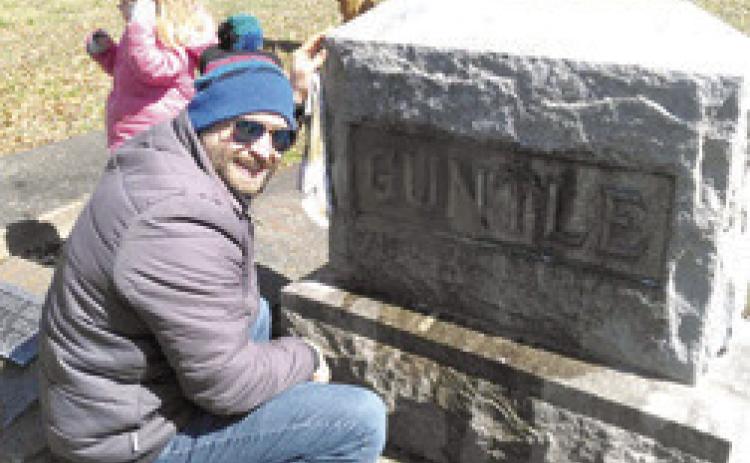 Lutheran youth clean cemetery