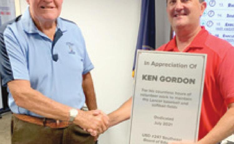 Gordon recognized