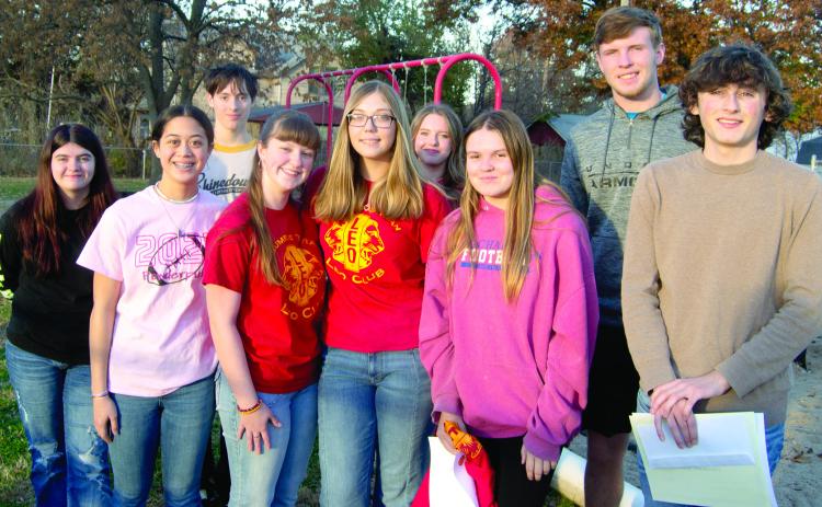 History of Baxter schools presented at PEO meeting