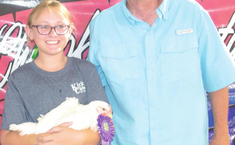 Prairie Ramblers 4-H member Abigail York