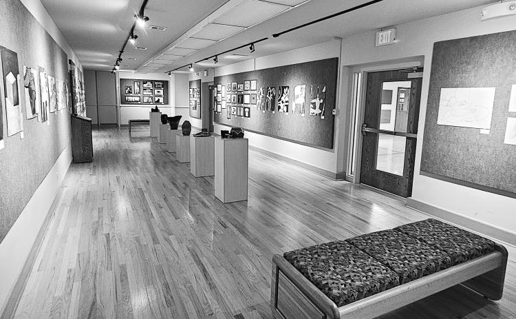 Student Graphic Arts show at Labette Community College