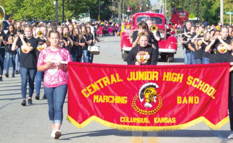 It wouldn’t be a parade without music. Central Junior High Marching Band turned out for last year’s parade. No doubt their songs will have toes tapping again during this year’s event. The Columbus Day Parade is scheduled to begin at 9:40 a.m. and travel from Vermont to Tennessee on Maple Street.