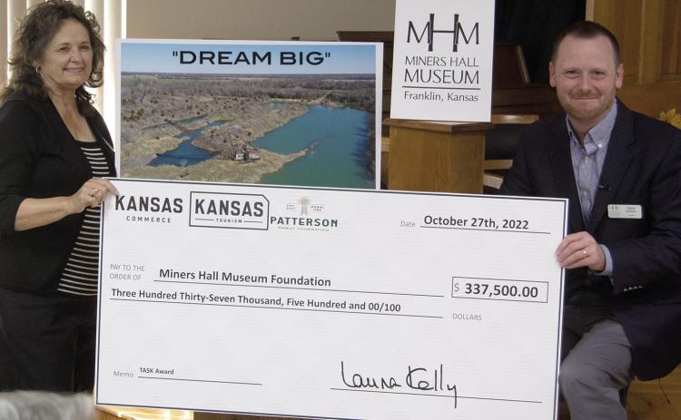 Grant to move coal shovel to miners museum
