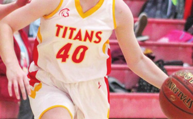 Bentley Townsend and the Lady Titan Seventh Grade Basketball Team will be playing for third place in the CCCJ League Tournament, Thursday at Girard against Galena. Tip-off will be at 4 p.m. The Central Eighth Grade Team will play for third at 5 p.m. against St. Mary’s-Colgan.