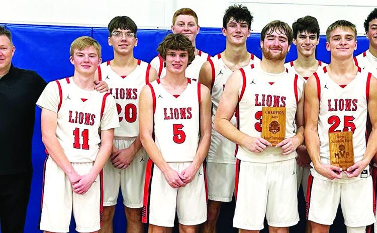 Lions win Welch, Okla. Tourney