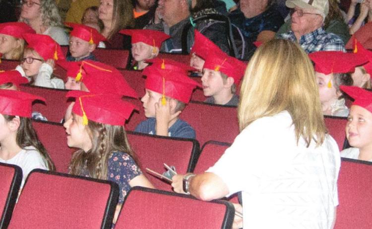 Columbus Kindergarten students move up to first grade