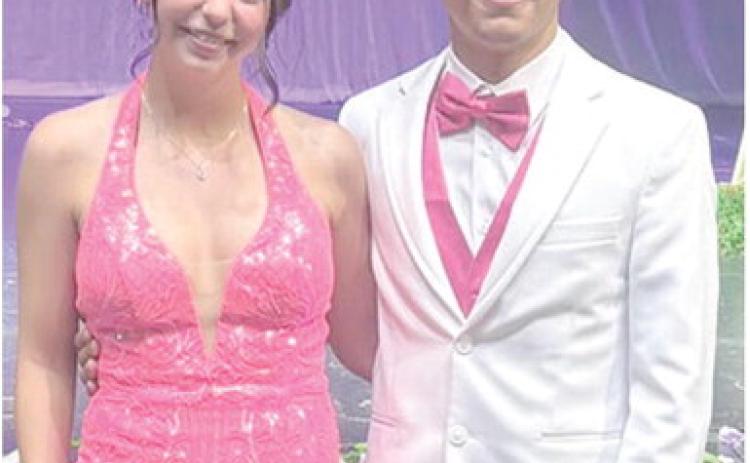 Dakota Bennett was crowned Queen of this year’s Galena High School Prom. Kenyon Washom was this year’s Prom King. Most area schools held their proms the weekend of April 10-11. Courtesy photo.