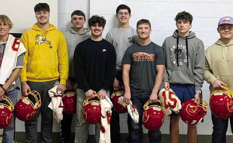 Titan Football year-end recognition