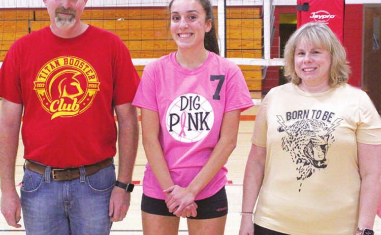 Lady Titan Volleyball hosts Senior Night