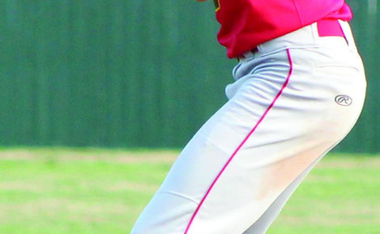 Titan Senior, Kayden Cox, closed out the Titans, 121, rout over the Labette County Grizzlies, Monday, in Altamont. Cox cam on in relief to earn three strikeouts and allowing one walk.