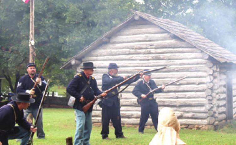 Union Soldier re-enactors