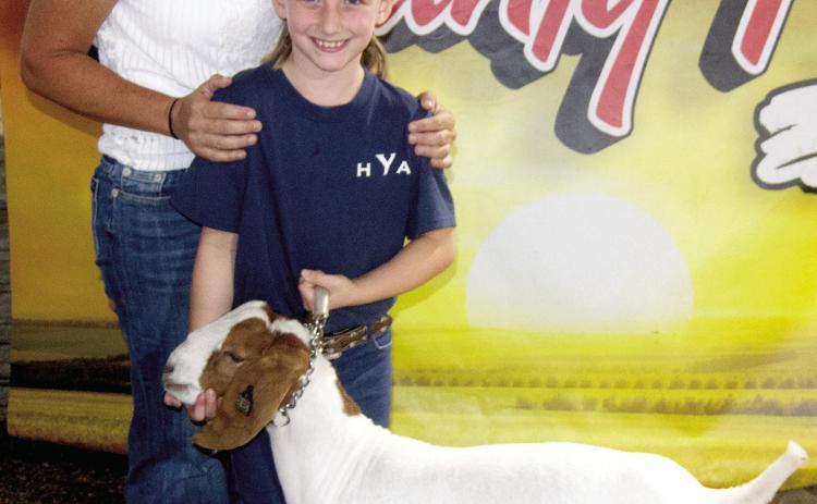 The Grand Champion Meat Goat