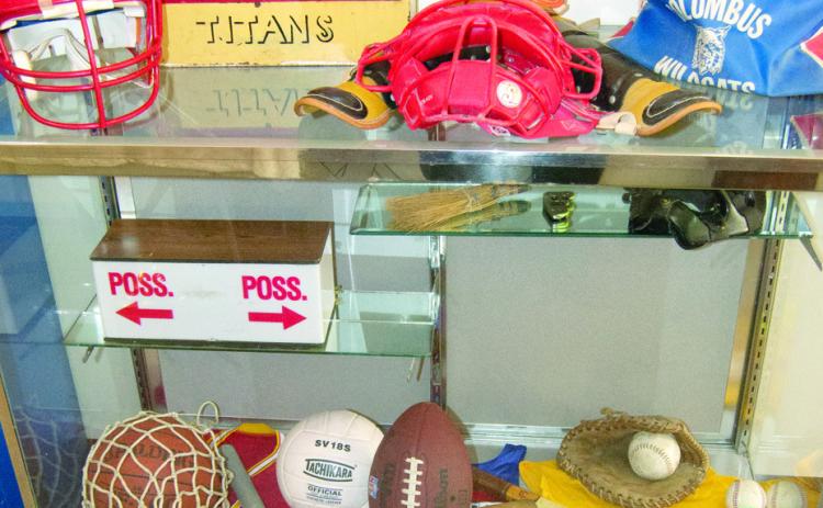 The Columbus Museum has a number of Titan items on display. Drop by during the All School Reunion and take a trip down memory lane or learn some history of former students and school activities.
