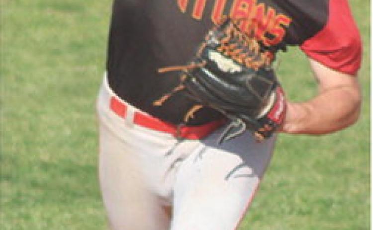 Senior, Jack Vilela, took the win on the mound for Columbus in the 5-2, come-from-behind, win over Parsons, Thursday at Bomber Field. Jack had seven strike outs, three in the final inning, in five innings pitched, for the Titans.