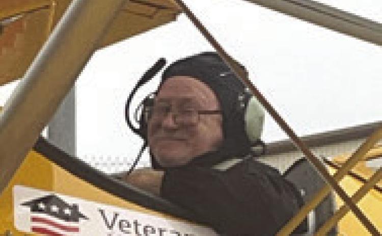 Ivan Queen ready to take flight to soar over the Pittsburg area on 20 minute veterans flight with Dream Flights. Courtesy photo.