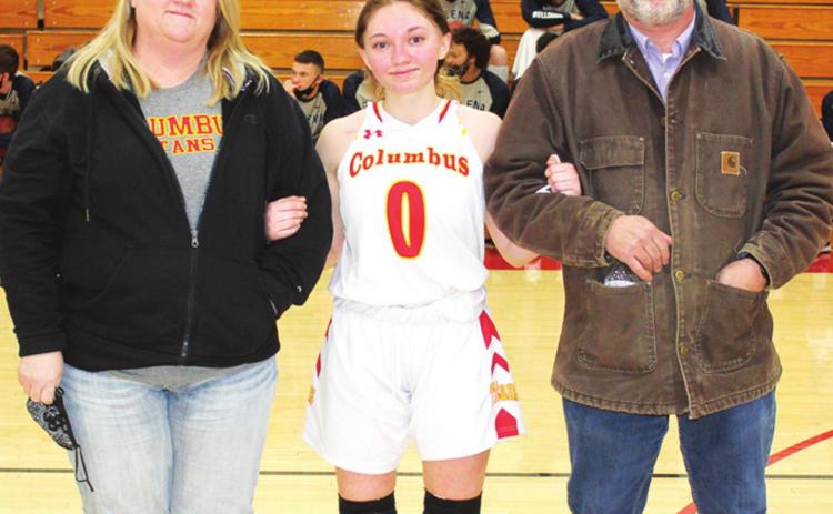 Lady Titan basketball recognizes seniors
