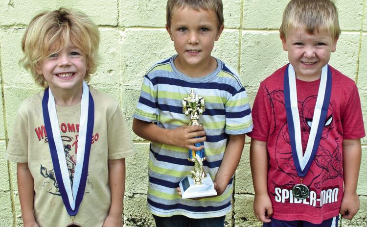 Cherokee County pedal tractor pull winners announced