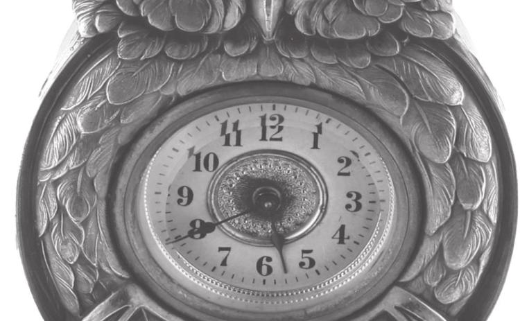 Clocks with moving eyes popular in 1850s