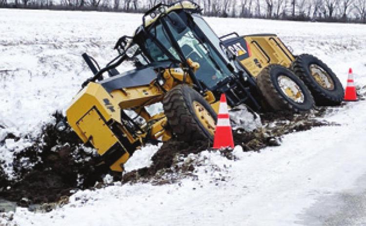The recent snow storm caused dangerous conditions