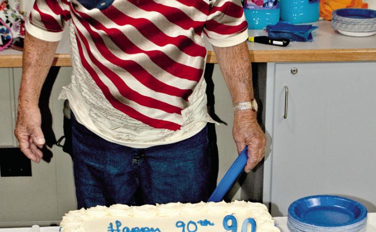 Huffman celebrates ninetieth birthday with family, friends