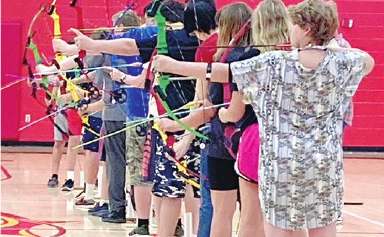 Archery growing club at Central