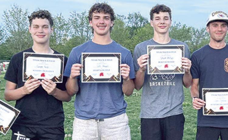 CUHS Track awards presented