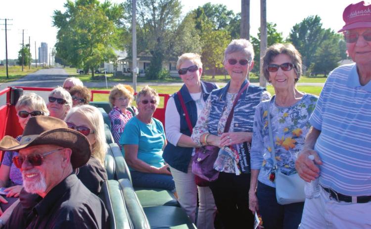 Tour group visits glow, CD festival