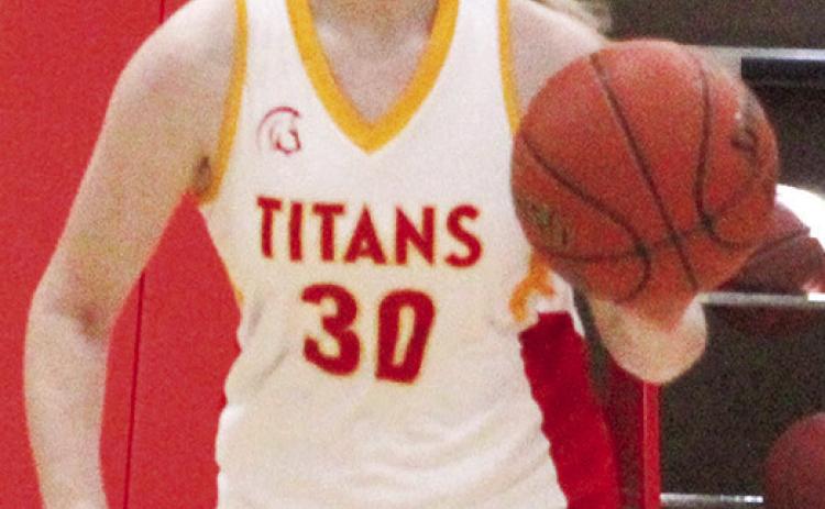 Kensley Blackledge led the Lady Titan Eighth Grade with 31 points in two wins over College Heights and Northeast, in Saturday’s Jamboree at the CUHS Gymnasium.