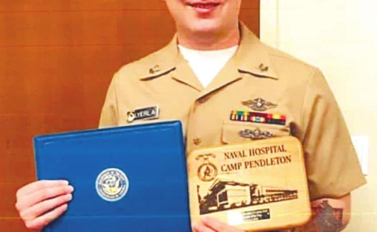 Brandon Lyerla receives Junior Sailor awards
