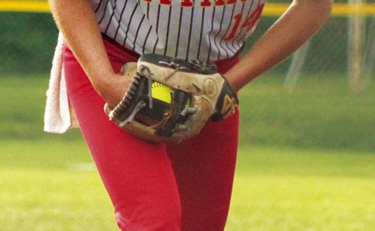 Lady Titan Senior, Aubree Saporito, was the starting pitcher in the Kansas Class 3A State Quarterfinal loss to Rossville, 7-19. Aubree had 12 wins and two losses with an Earned Run Average of 2.183 through 14 games. She allowed 29 runs on 53 hits with 95 strikeouts and 15 walks. Saporito has signed to continue her career on the diamond at Crowder College this fall.