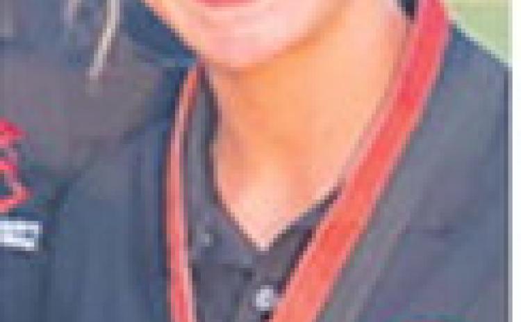 Tyler Kirk placed third at the Caney Tournament, Thursday, for the CJHS Golf team. Courtesy photo.