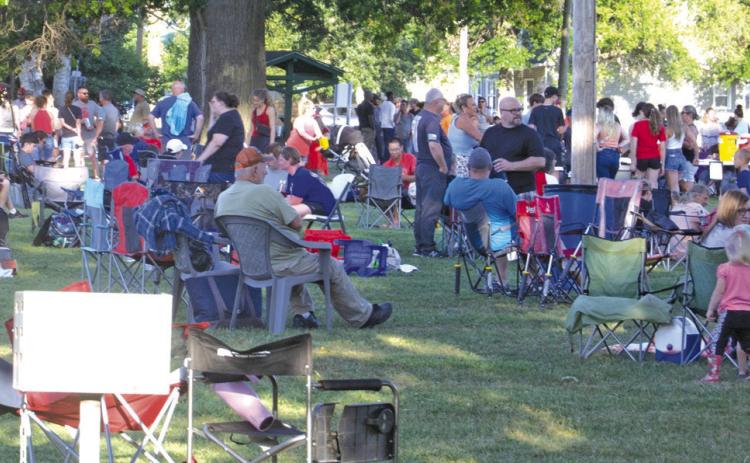 The City Park was a busy place Saturday as the Freedom Fest sponsored by the Columbus Fire Department had a full evening of events leading up to the fireworks.
