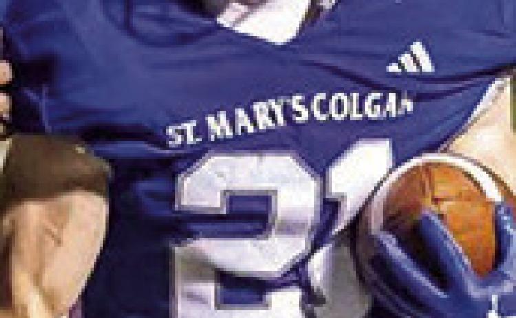 Klayton Adamson, All-CNC League unanimous First Team selection from St. Mary’s-Colgan, represented the league in the 2026 Kansas Shrine Bowl, June 27th in Emporia. Photo by John Keck.