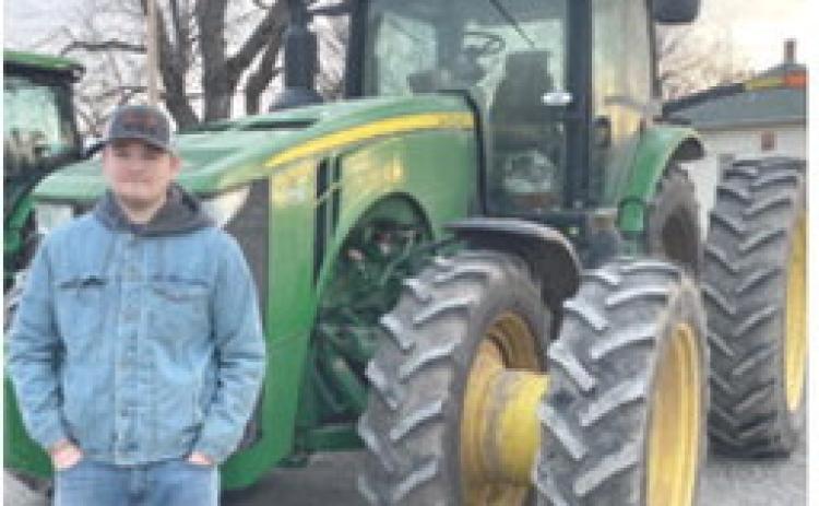 Columbus High School Future Farmers of America member Brodey Allison was one of those who participated in “Drive Your Tractor to Work Day”. The breakfast the group had planned for this week was rescheduled to Wednesday, February 26 due to the weather.