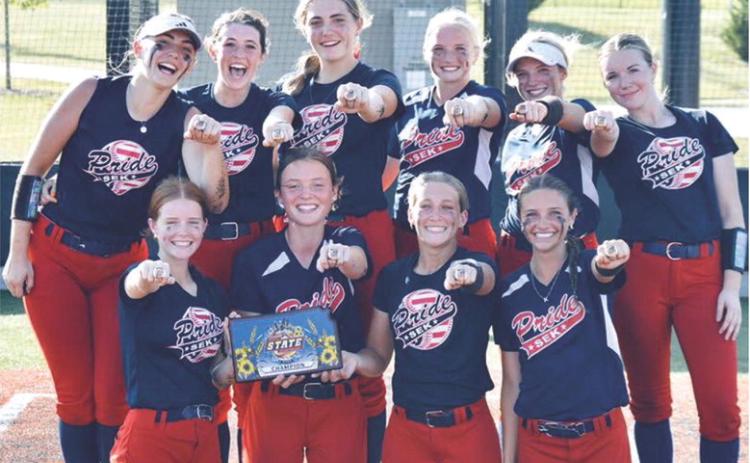 SEK Pride 16U State Champs